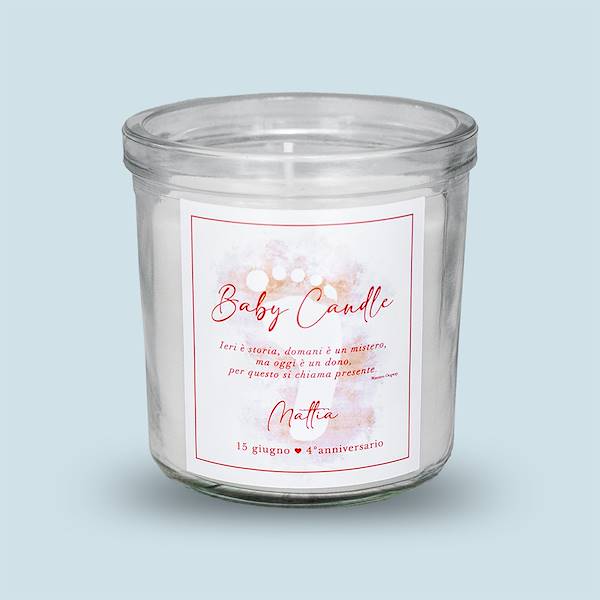 Baby candle